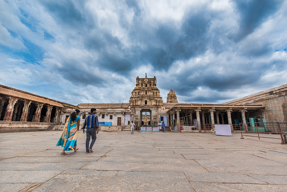 Veerupaksha Temple Premises